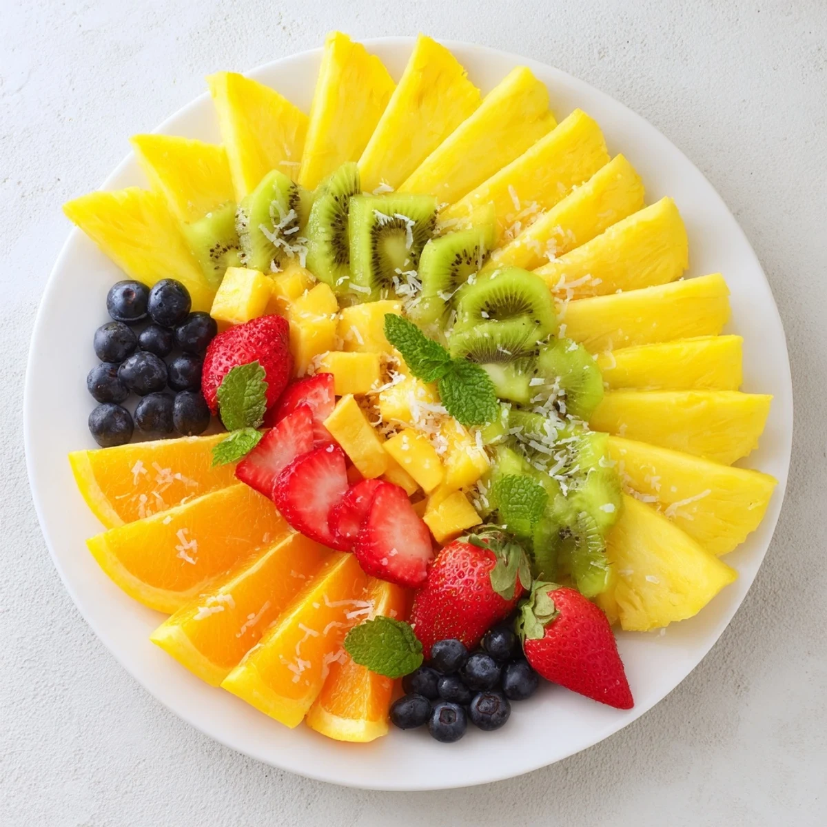 Tropical Pineapple Sun Platter