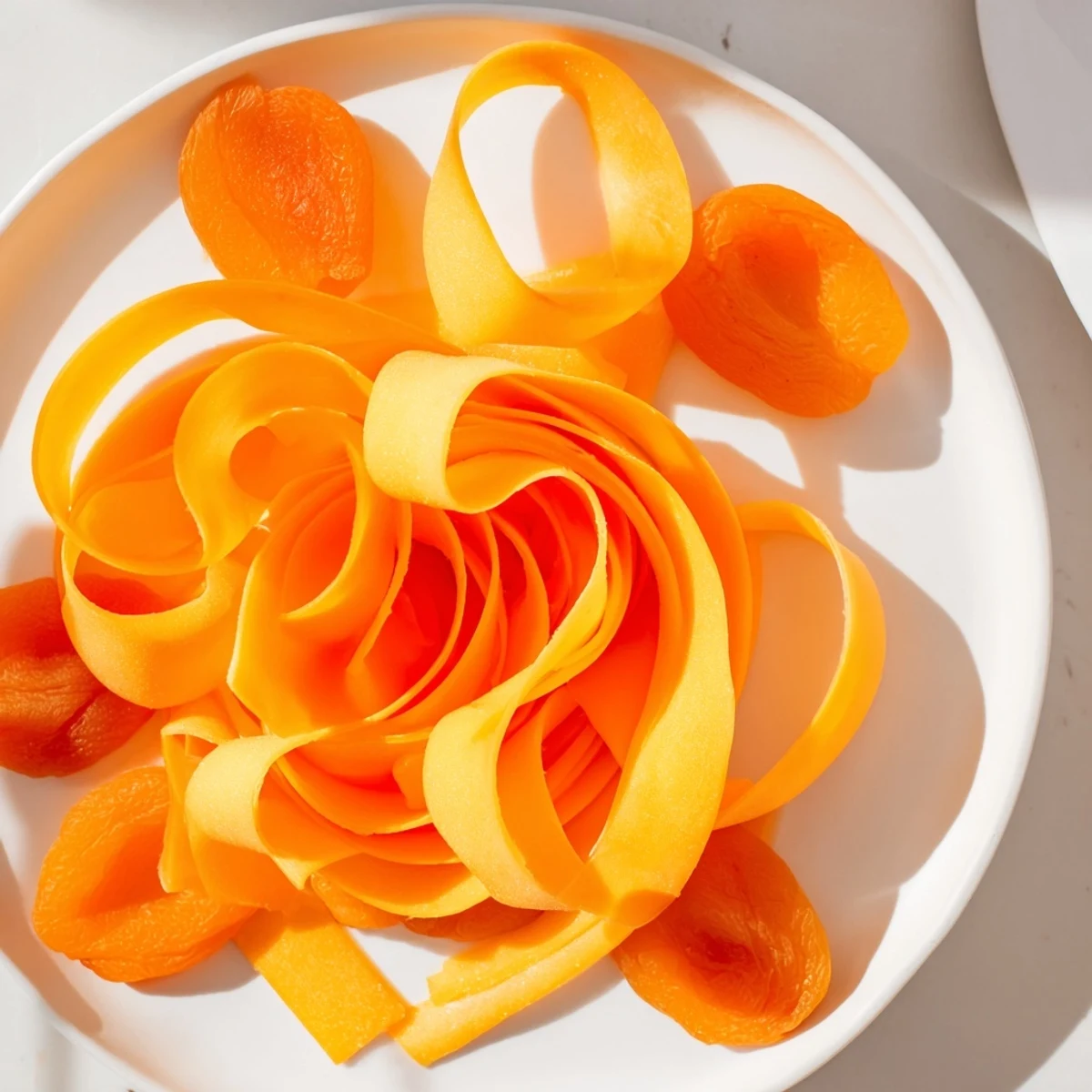 A close-up of The Copper Coil appetizer: showcasing perfectly layered cheddar and apricot.