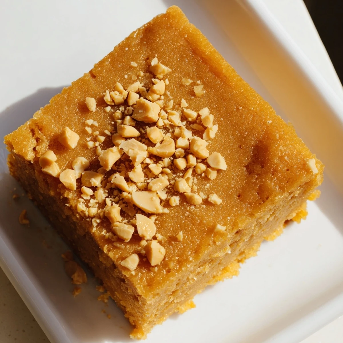 Chewy Peanut Butter Mochi