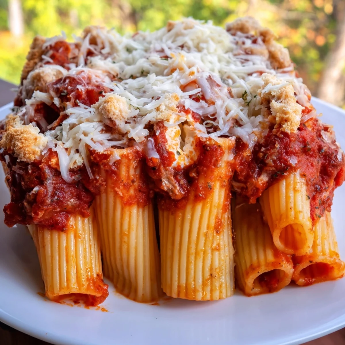 Honeycomb Pasta Bake