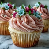 Baby in Bloom Cupcakes Buttercream
