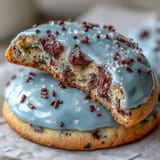 Buttery robins egg speckled sugar cookies, freshly baked, ready for spring festivities.