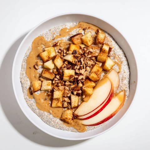 Apple Chia Pudding Peanut Butter