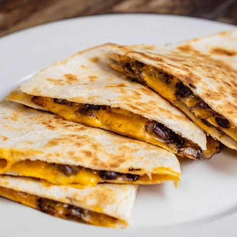 Bean Cheese Quesadillas