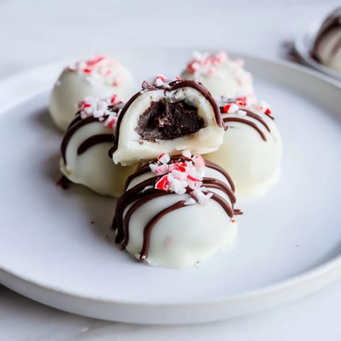 Simplified Christmas Oreo Truffles