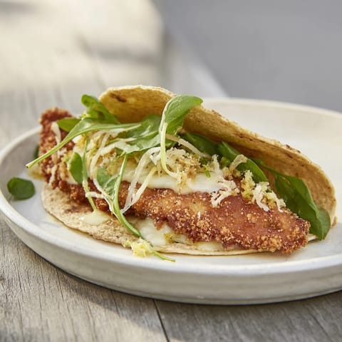 Chicken Piccata Crunch Wrap