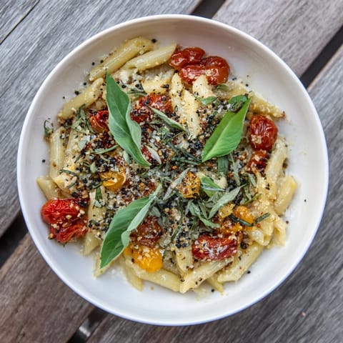 Baked Tomato Olive Oil Pasta