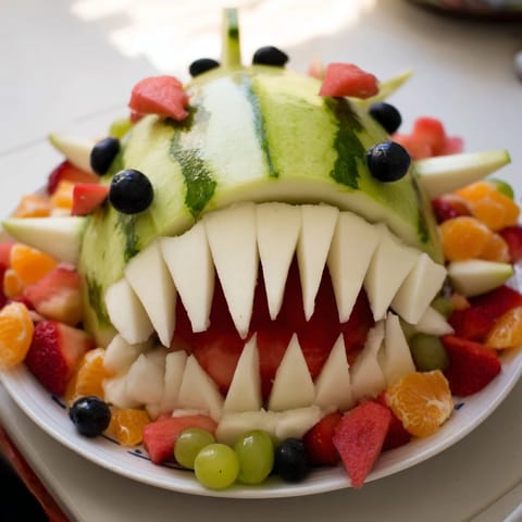 Watermelon Shark Fruit Board
