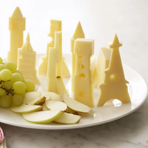 Skyline Silhouette Cheese Platter
