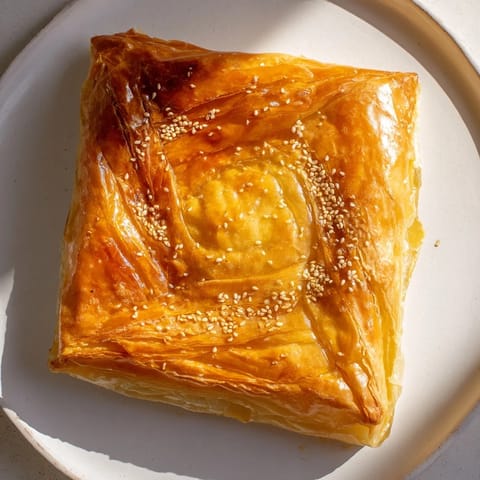 Moroccan Msemen flaky pastry