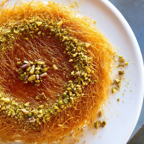 Lebanese Knafeh Cheese Delight