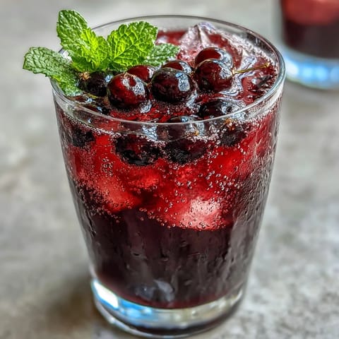 Black Currant It Berry Celebration Drink