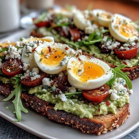 Spring Brunch Avocado Toast