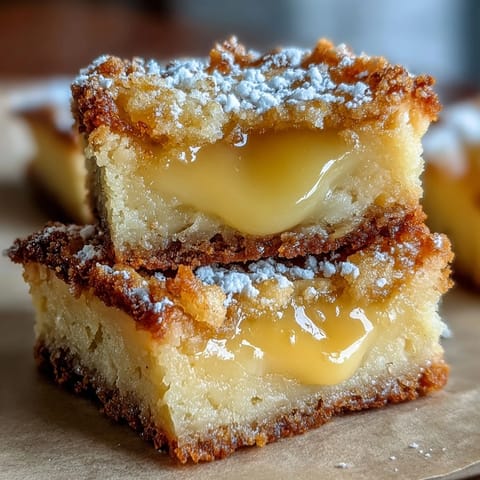 Soft sugar cookies filled with vibrant lemon curd and dusted with powdered sugar for a sweet-tart treat.  
