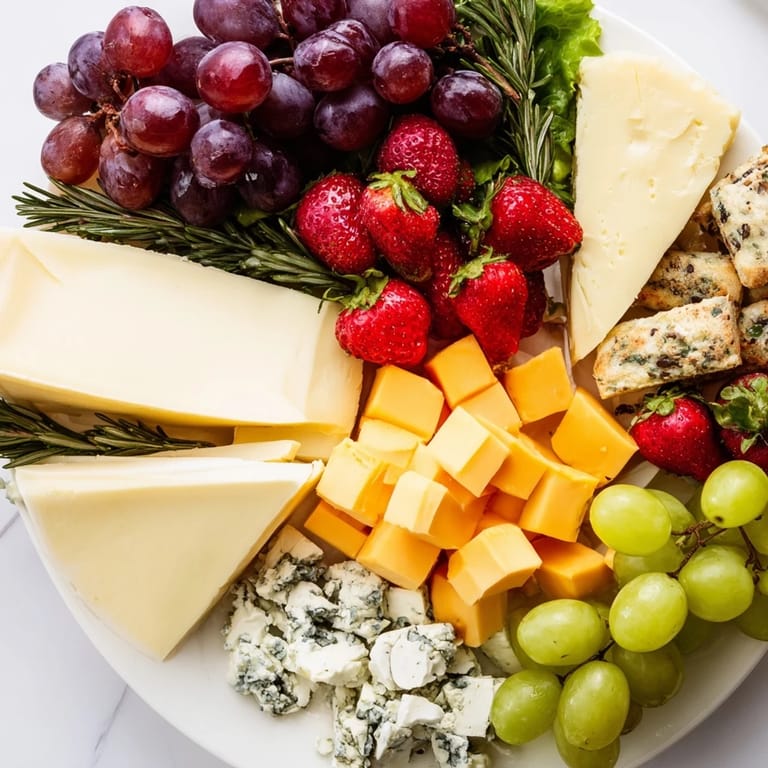 Vibrant Enchanted Forest Grazing Board presentation, showcasing a delicious assortment perfect for sharing at a gathering.