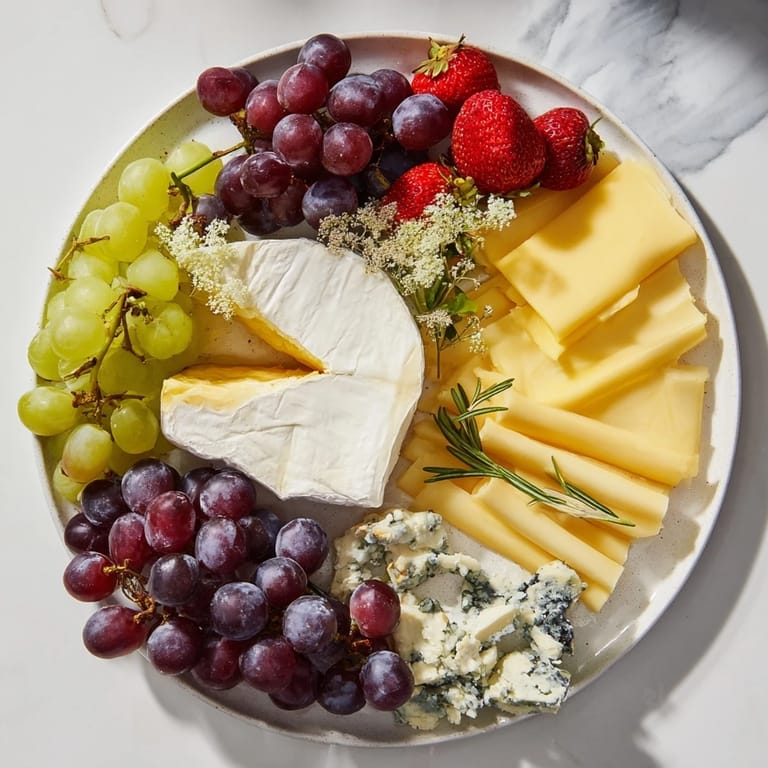 Imagine this Enchanted Forest Grazing Board: a beautiful medley of cheeses, fruits, and bread arranged to graze upon.