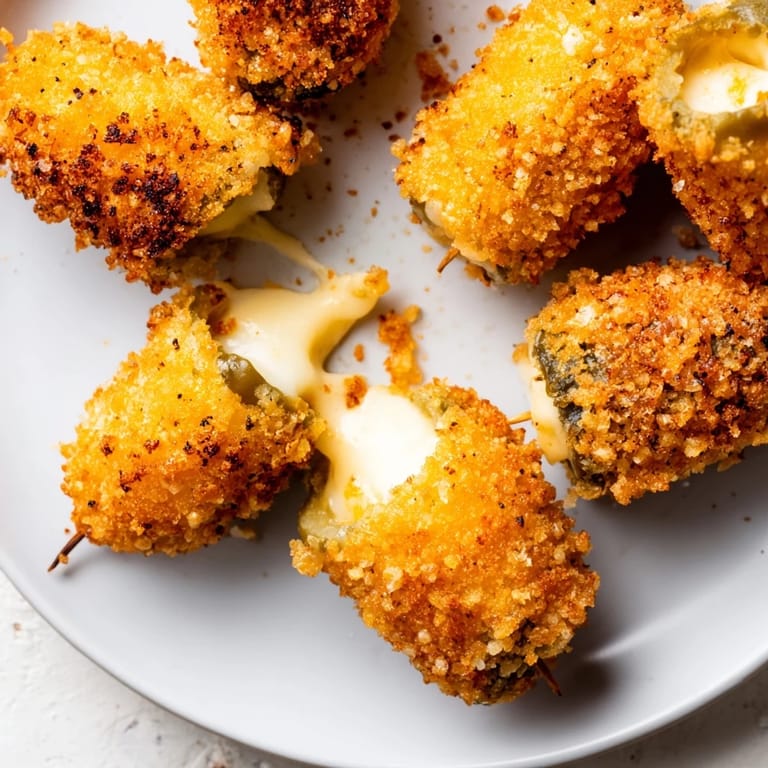 A close-up of golden-brown Crispy Chickle Bites, a delicious and easy finger food recipe.
