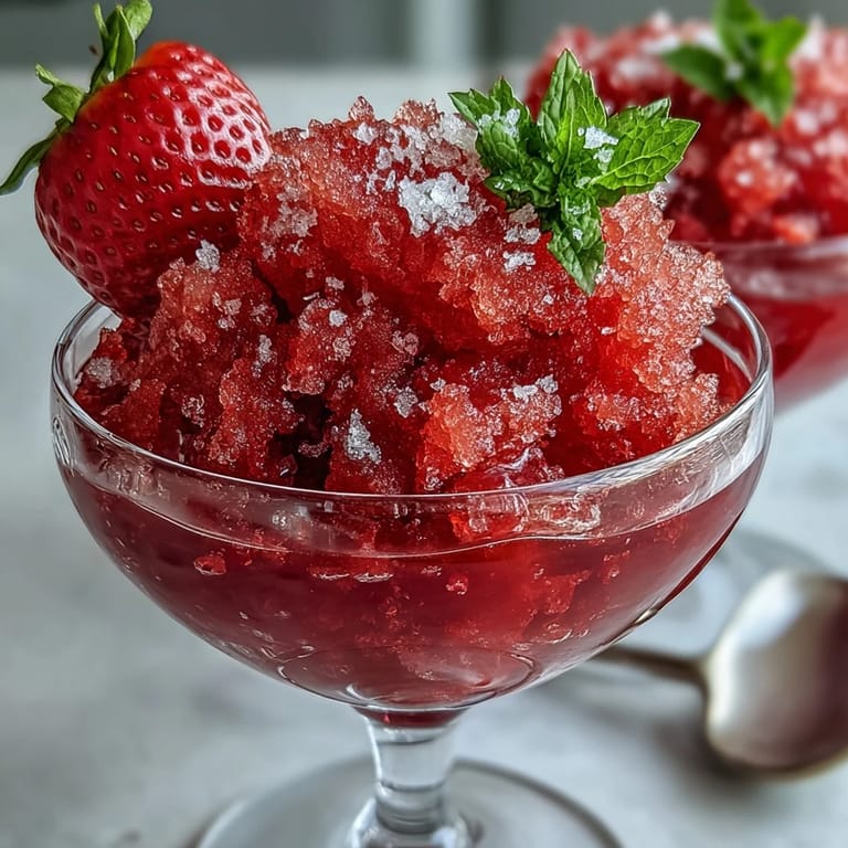 Creamy homemade strawberry sorbet with zesty lime and a splash of rum, perfect for warm evenings and summer gatherings.